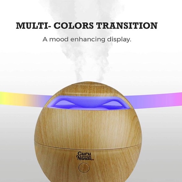 Ultrasonic Essential Oil Diffuser aromatherapy globe Guru Nanda - New - Picture 4 of 16